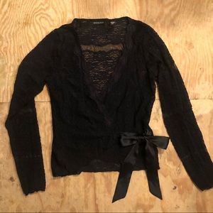 Lace Wrap Top